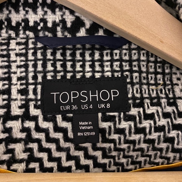 Topshop Pea Coat - Picture 2 of 3